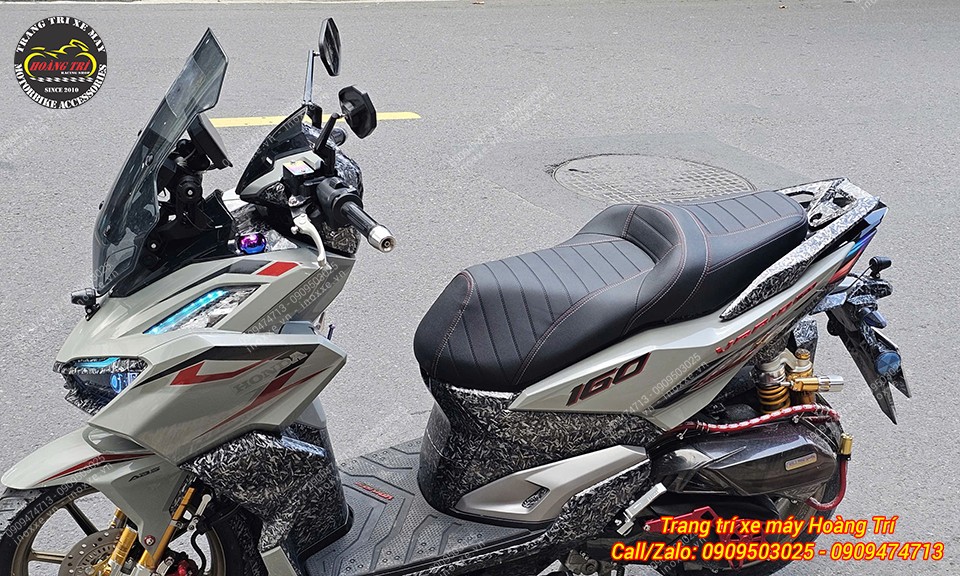 Yên độ 2 tầng HTR0623 dành cho PCX, NVX, ADV 150/160, SH, Vario 160
