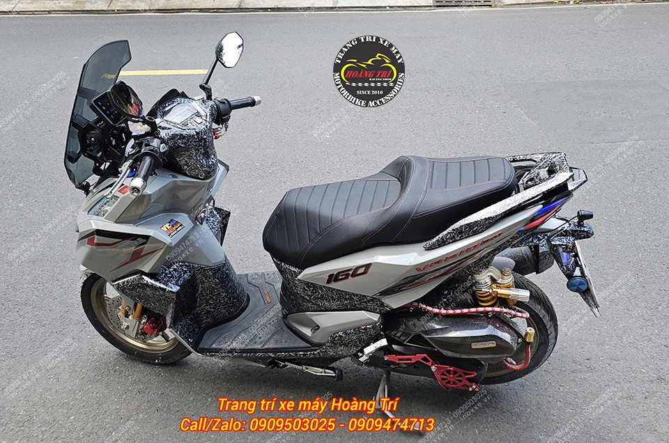 Yên độ 2 tầng HTR0623 dành cho PCX, NVX, ADV 150/160, SH, Vario 160