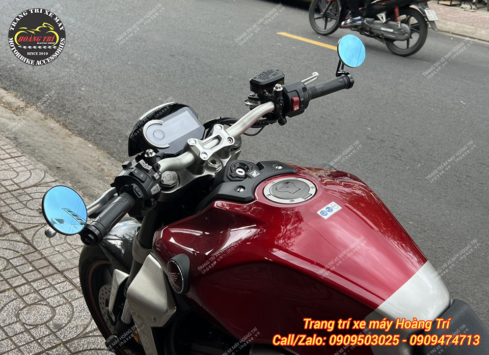 Kính hậu kiểu Motogadget tròn