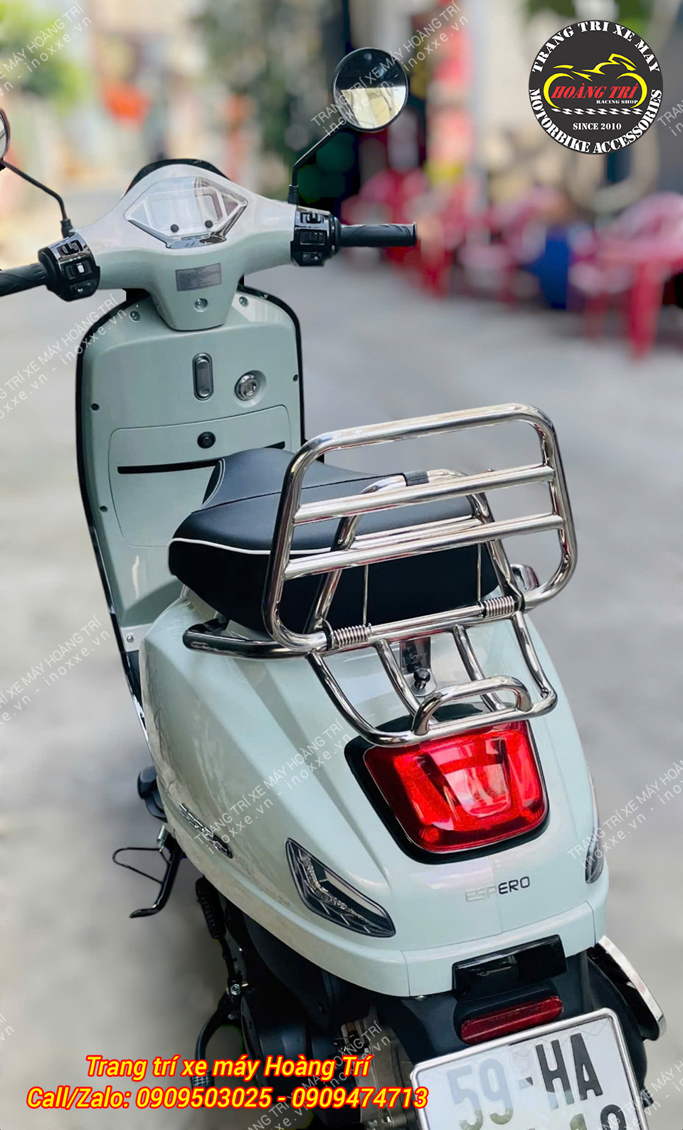 Trọn bộ baga trước sau xe ga Espero 50cc