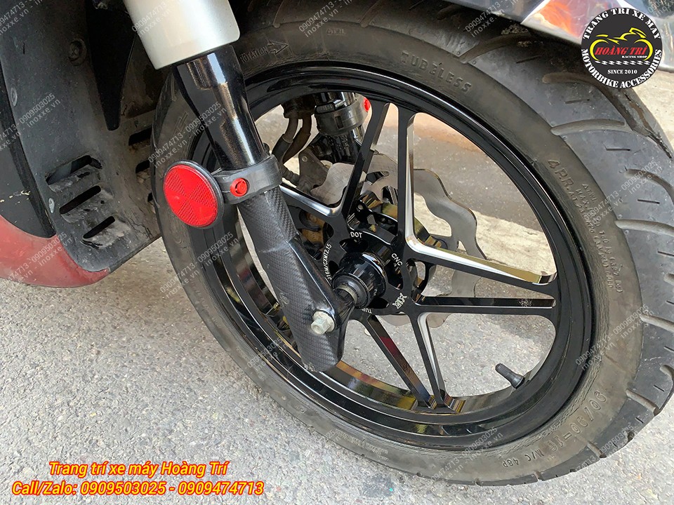 Mâm 5 cây X1R cho xe SH Mode đúc nhôm CNC kiểu ngôi sao