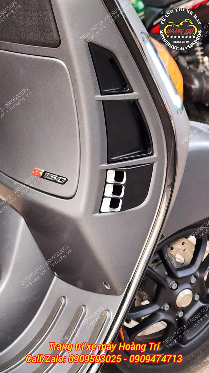 Ốp tản nhiệt nhôm CNC dành cho Vespa GTS 300 và GTV 2023-2024