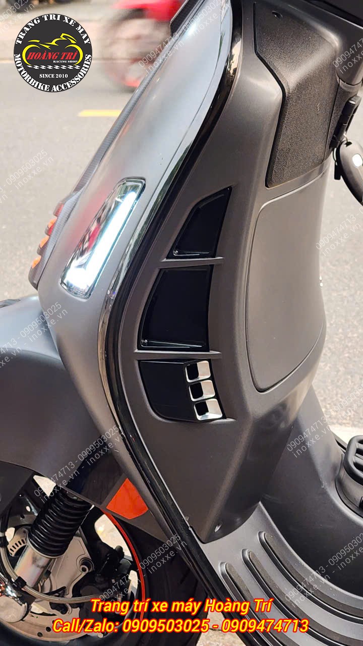Ốp tản nhiệt nhôm CNC dành cho Vespa GTS 300 và GTV 2023-2024