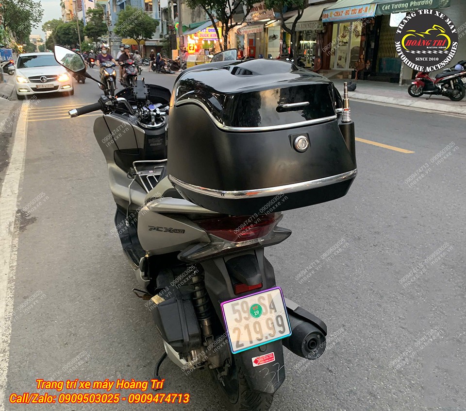 Thùng SZR 38 lít gắn baga sau - S38