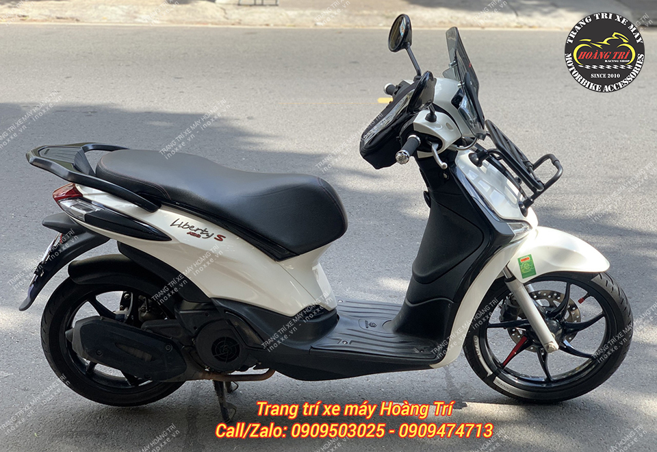 Baga trước độ cho xe Piaggio Liberty