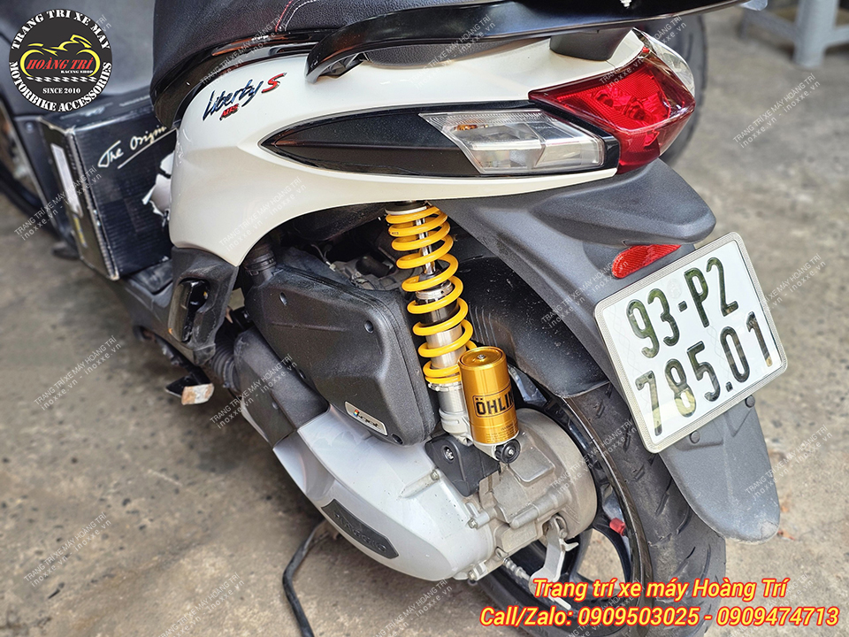 Phuộc Ohlins chính hãng Thái Lan độ xe Liberty