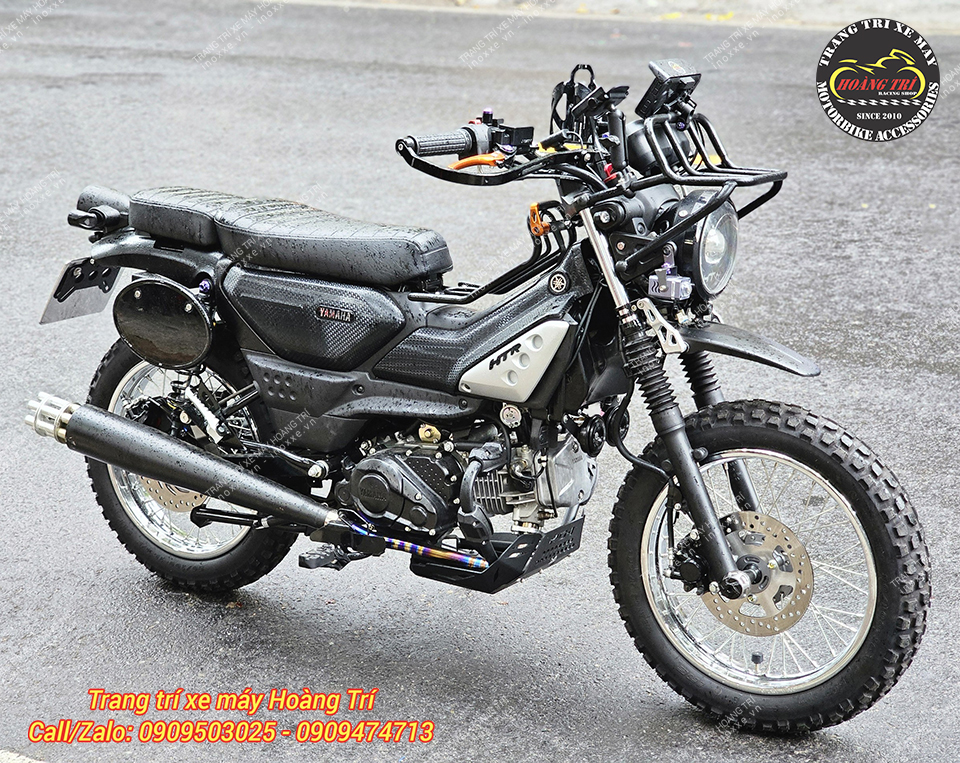 Khung bảo vệ và Ốp gầm xe Yamaha PG-1 chính hãng Motion J Thái Lan