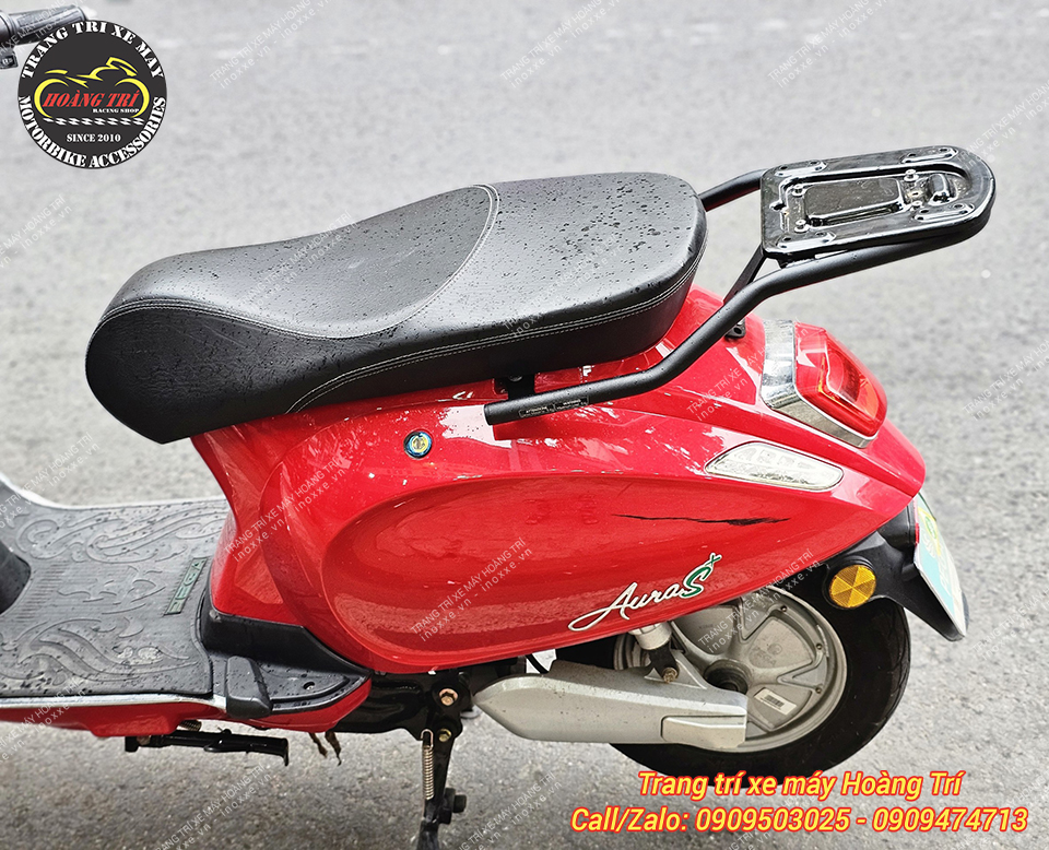 Baga sau Vespa lắp cho xe máy điện Pega