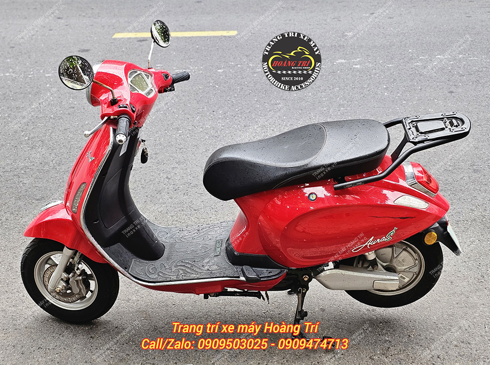 Baga sau Vespa lắp cho xe máy điện Pega