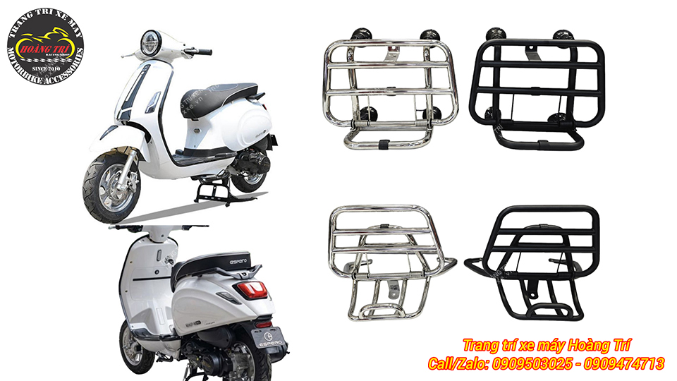 Trọn bộ baga trước sau xe ga Espero 50cc