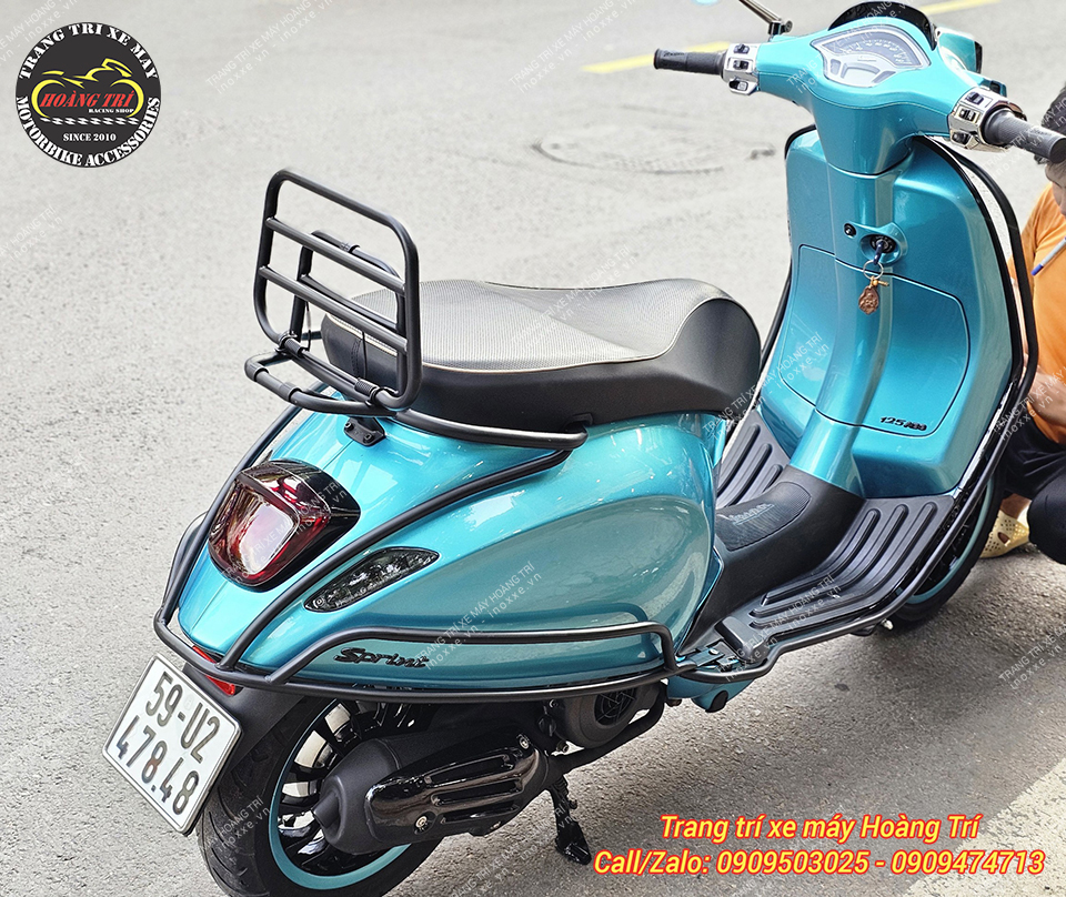 Baga sau Vespa Primaver/Vespa Sprint có quai sơn tĩnh điện