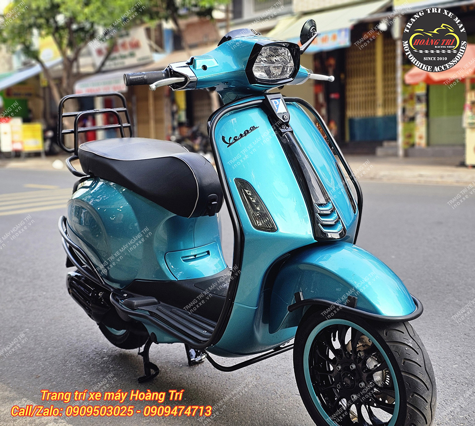 Baga sau Vespa Primaver/Vespa Sprint có quai sơn tĩnh điện