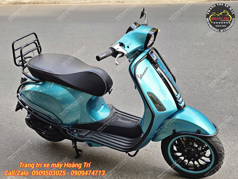 Baga sau Vespa Primaver/Vespa Sprint có quai sơn tĩnh điện