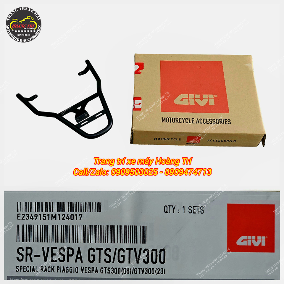 Baga sau Givi SRV Vespa Sprint / Vespa Primavera / Vespa GTS