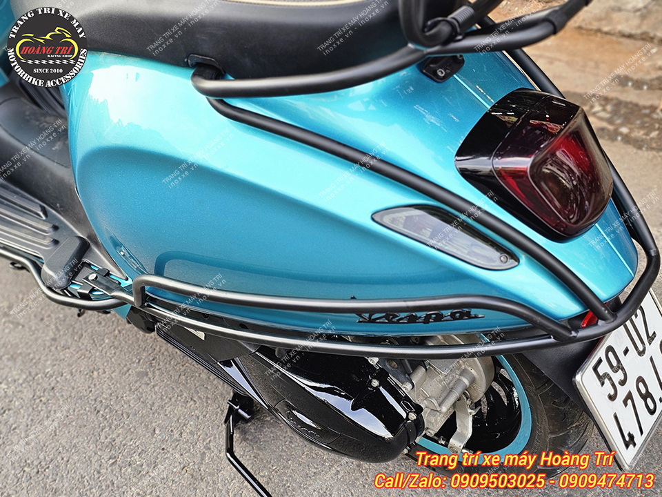 Khung bảo vệ Vespa Primavera / Vespa Sprint mẫu B1 sơn tĩnh điện