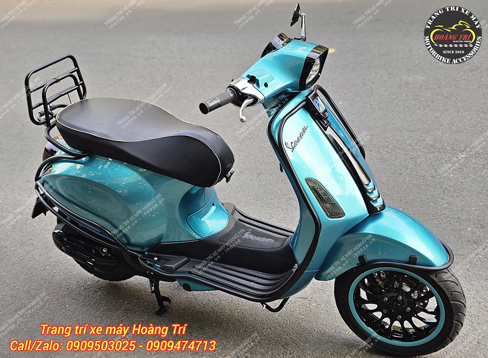 Khung bảo vệ Vespa Primavera / Vespa Sprint mẫu B1 sơn tĩnh điện