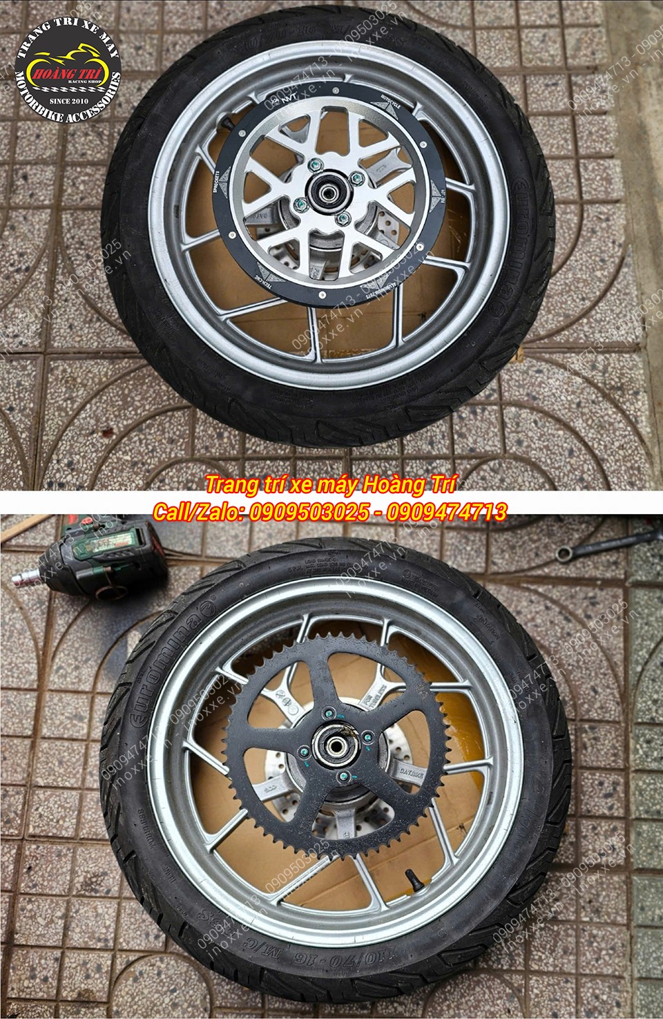 Bộ nhông dây curoa DatBike Quantum