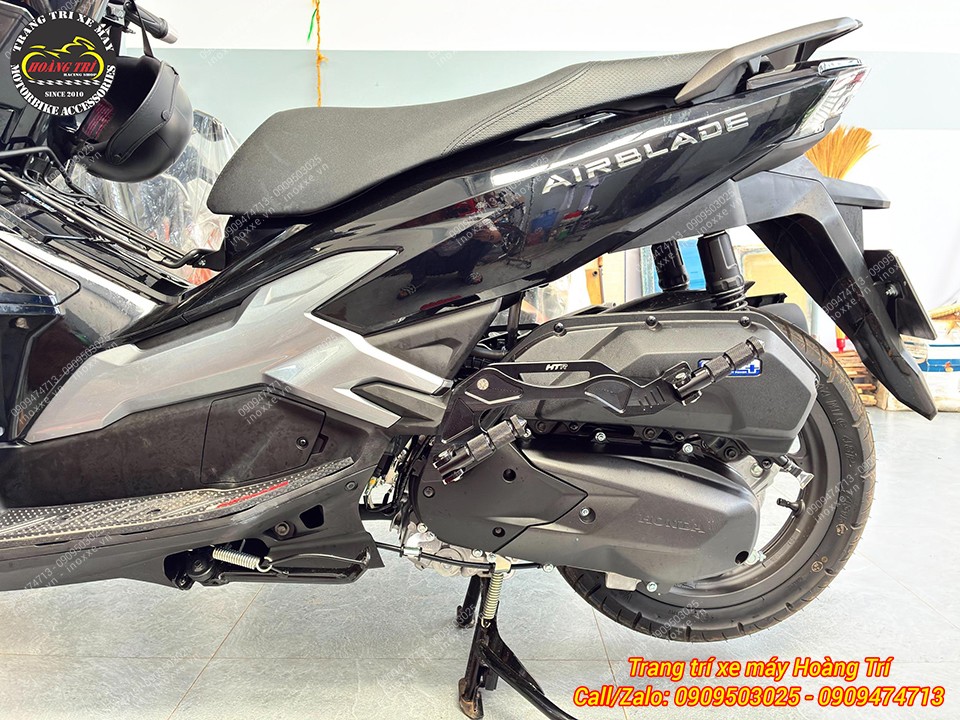 Gác chân phụ HTR độ cho xe Airblade