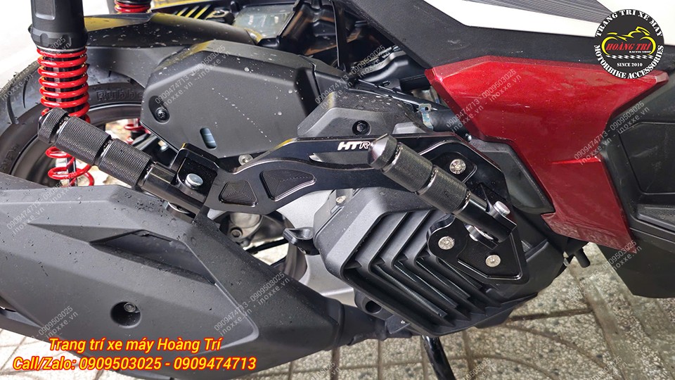 Gác chân phụ HTR độ cho xe Airblade