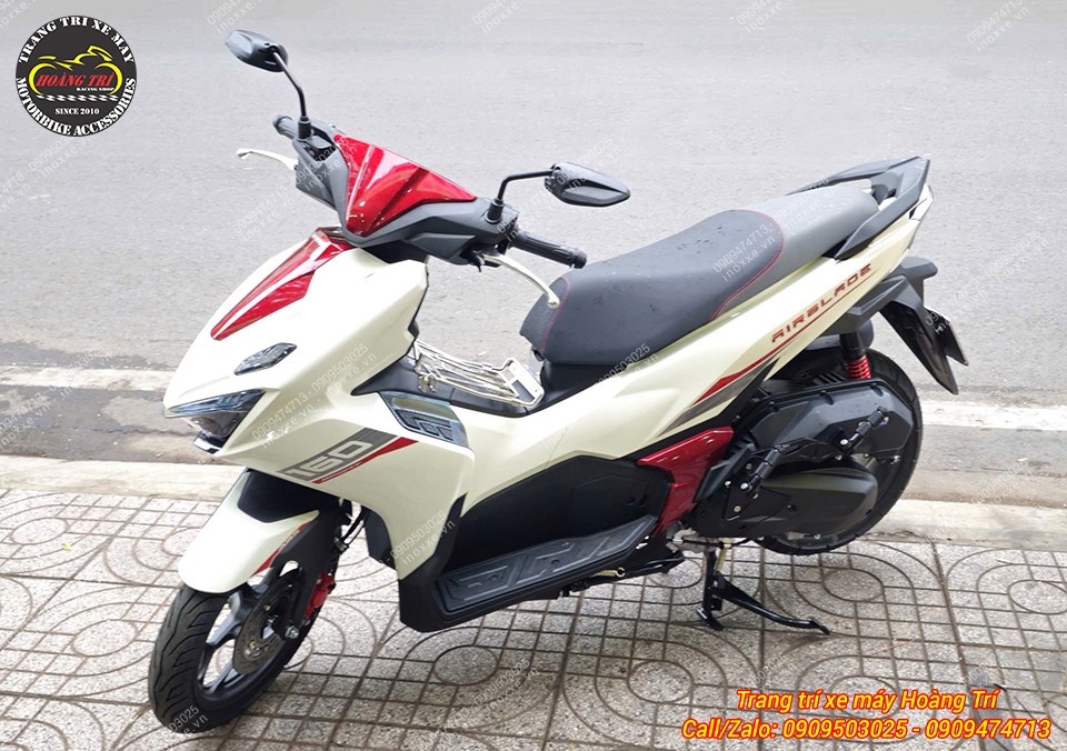 Gác chân phụ HTR độ cho xe Airblade