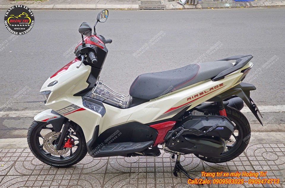 Gác chân phụ HTR độ cho xe Airblade