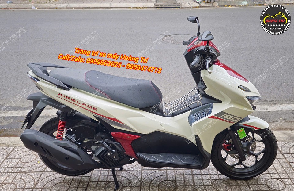 Gác chân phụ HTR độ cho xe Airblade