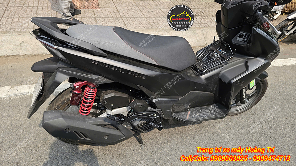 Gác chân phụ HTR độ cho xe Airblade