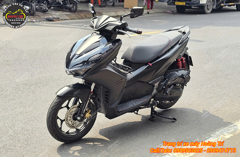 Gác chân phụ HTR độ cho xe Airblade