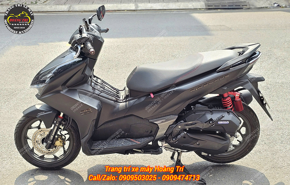 Gác chân phụ HTR độ cho xe Airblade
