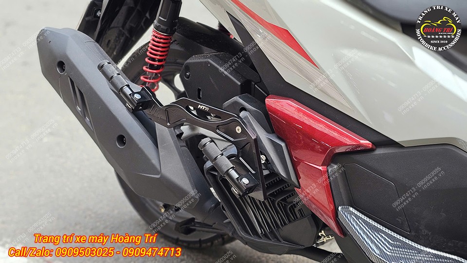 Gác chân phụ HTR độ cho xe Airblade
