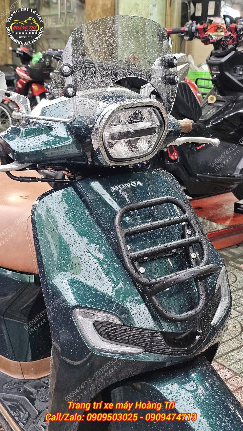 Baga trước xe Stylo 160 kiểu Vespa