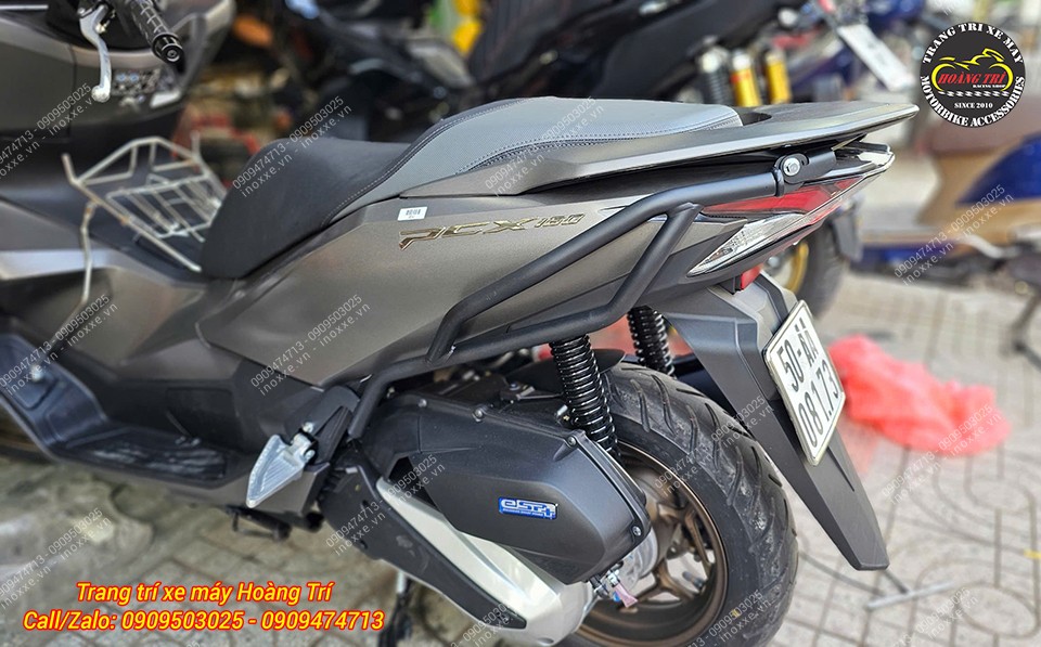 Khung chống đổ sau HTR PCX 160 2025 - Khung bảo vệ sau PCX 160 2025