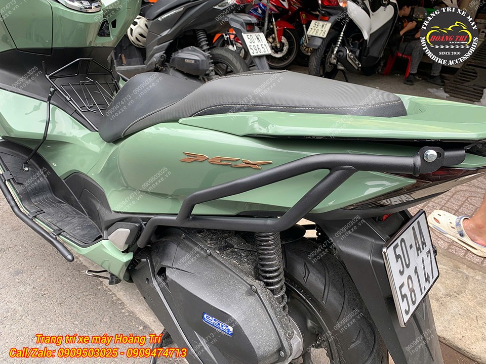 Khung chống đổ sau HTR PCX 160 2025 - Khung bảo vệ sau PCX 160 2025