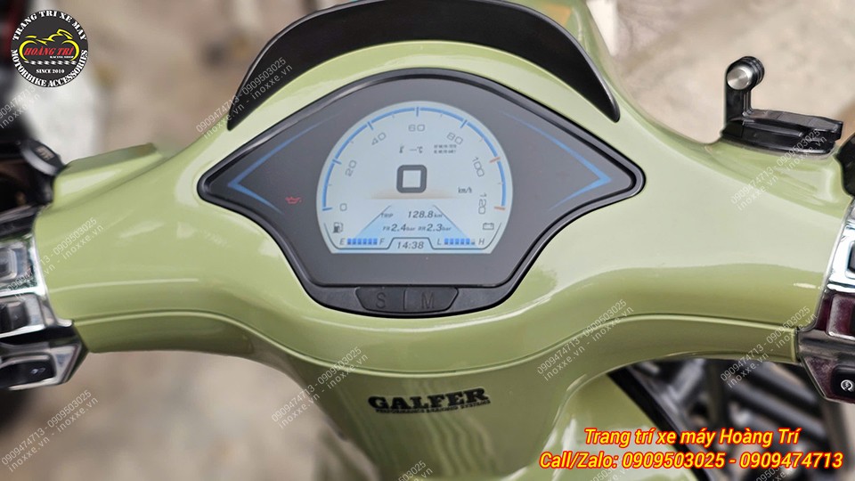 Đồng hồ Race Boy lắp chuẩn Vespa Sprint/Primavera