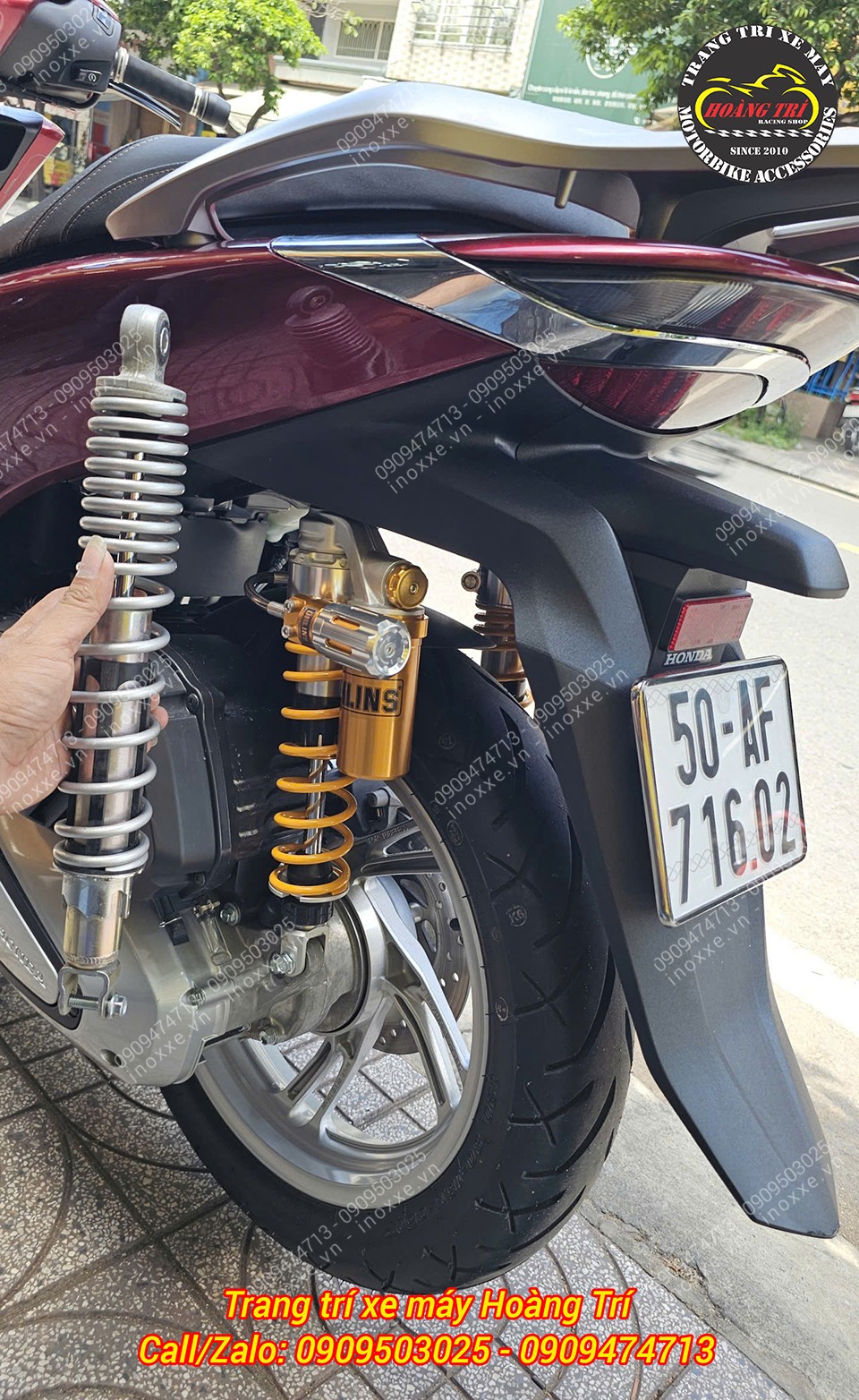 Phuộc Ohlins HO316 chính hãng dành cho SHVN 125/150/160