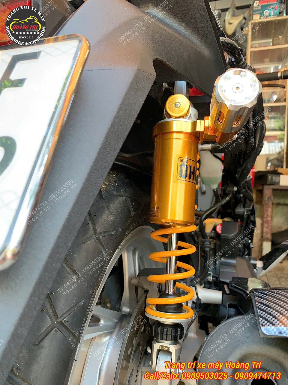 Phuộc Ohlins HO316 chính hãng dành cho SHVN 125/150/160