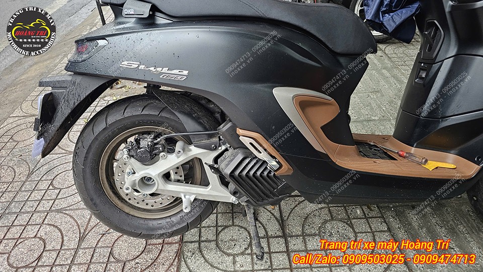 Full set pô Vario/Click 160 lắp chuẩn cho xe Stylo 160