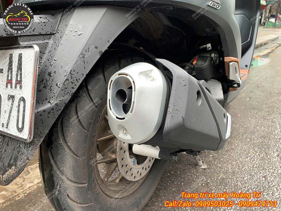 Full set pô Vario/Click 160 lắp chuẩn cho xe Stylo 160