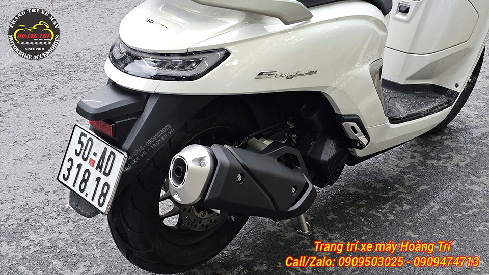 Full set pô Vario/Click 160 lắp chuẩn cho xe Stylo 160