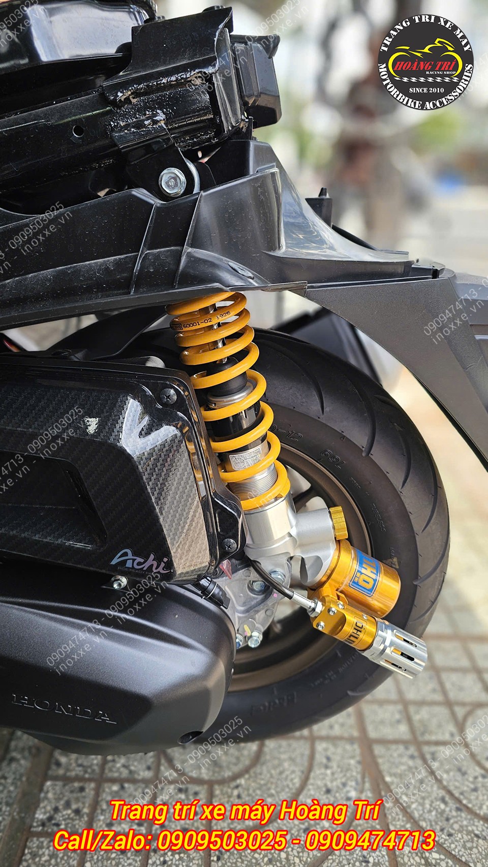 Phuộc Ohlins Honda Giorno 125/Stylo 160 - HO349 chính hãng