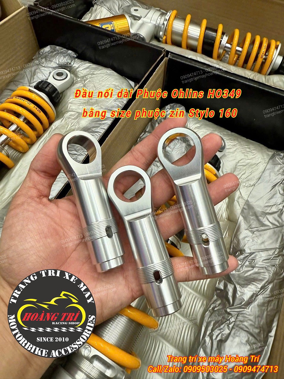Phuộc Ohlins Honda Giorno 125/Stylo 160 - HO349 chính hãng