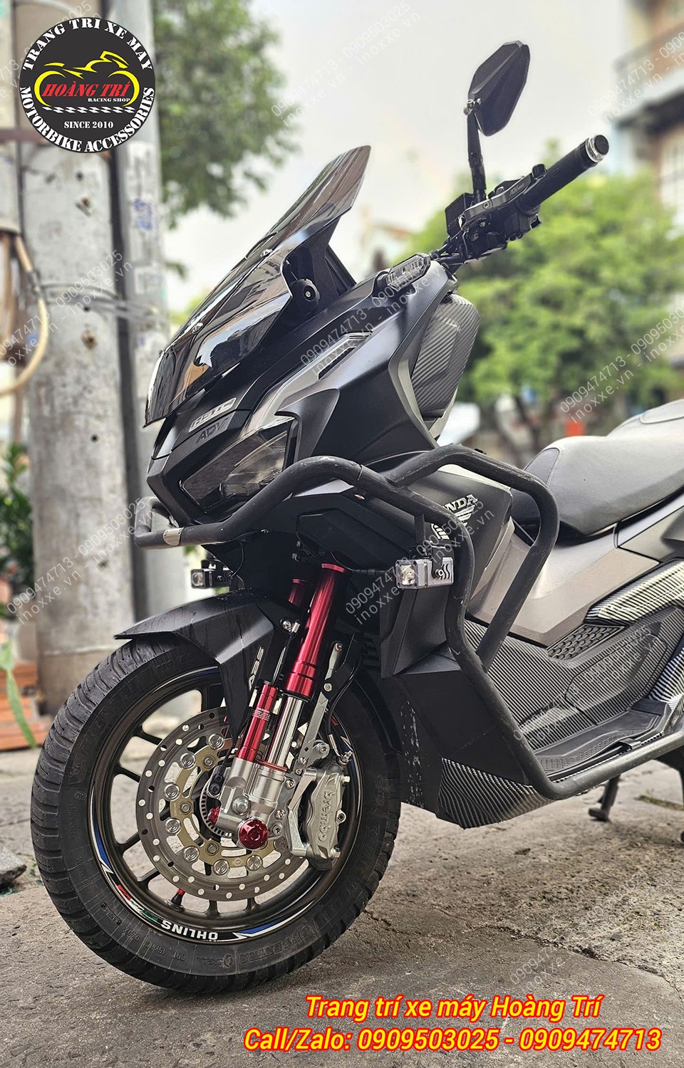 Phuộc độ cho xe ADV 150/ADV 160 - Phuộc Upside Down KingHam