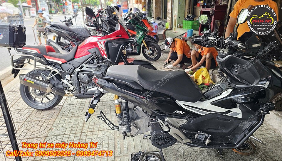 Phuộc độ cho xe ADV 150/ADV 160 - Phuộc Upside Down KingHam