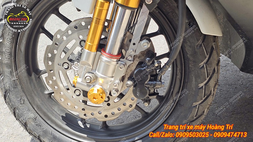 Phuộc độ cho xe ADV 150/ADV 160 - Phuộc Upside Down KingHam