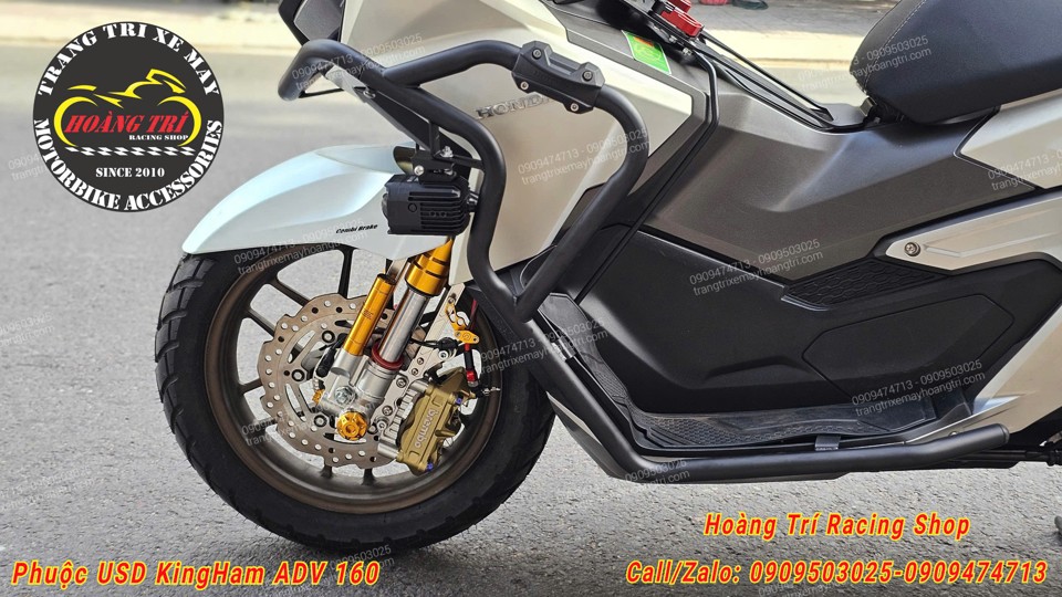 Phuộc độ cho xe ADV 150/ADV 160 - Phuộc Upside Down KingHam