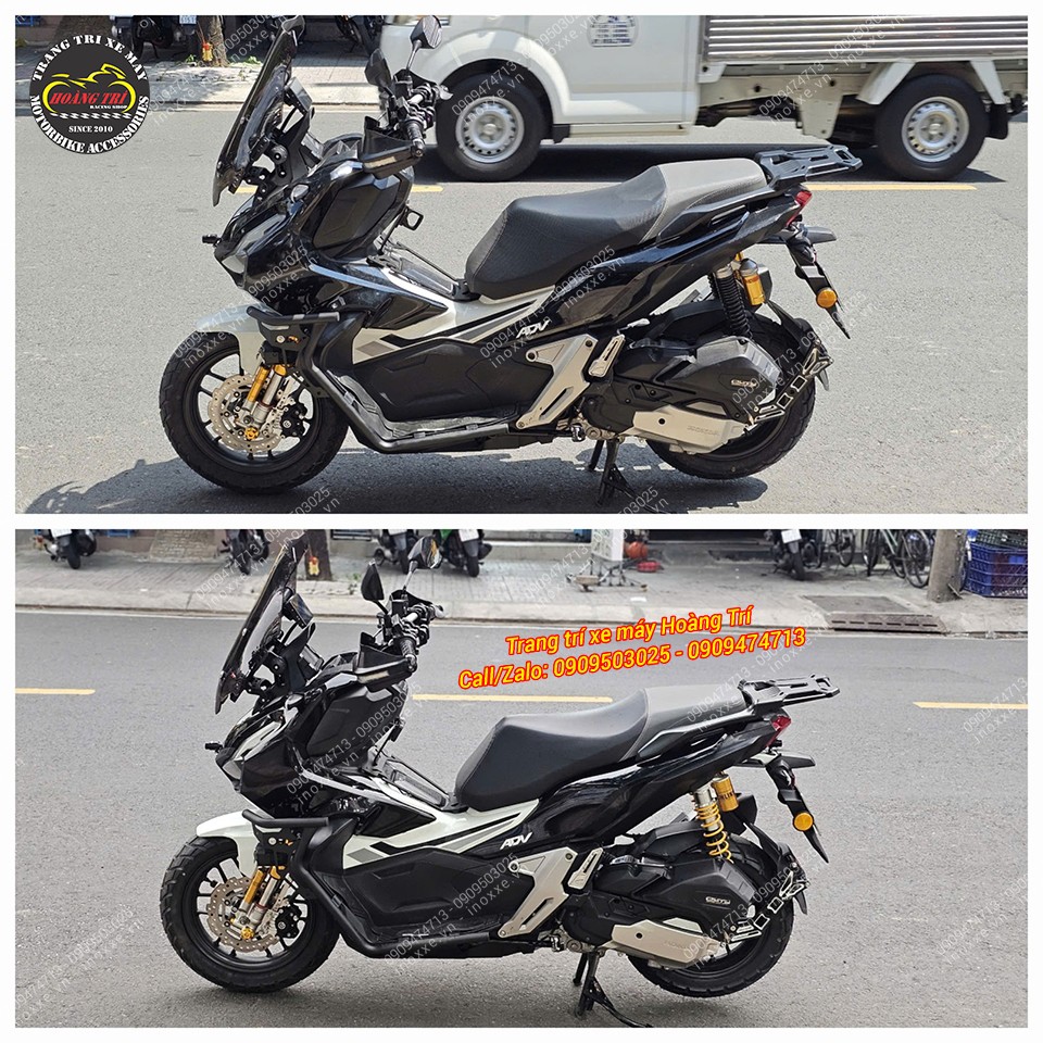 Phuộc độ cho xe ADV 150/ADV 160 - Phuộc Upside Down KingHam