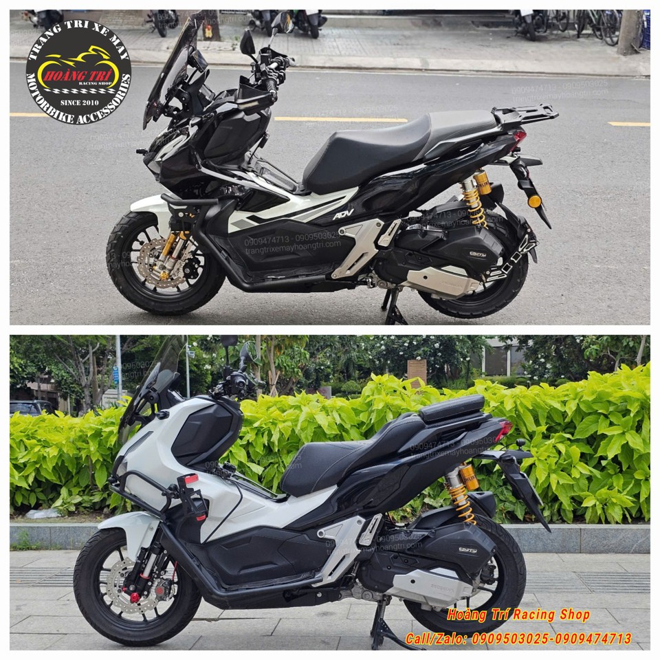Phuộc độ cho xe ADV 150/ADV 160 - Phuộc Upside Down KingHam