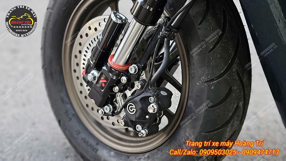 Phuộc độ cho xe Stylo 160 - Phuộc Upside Down KingHam