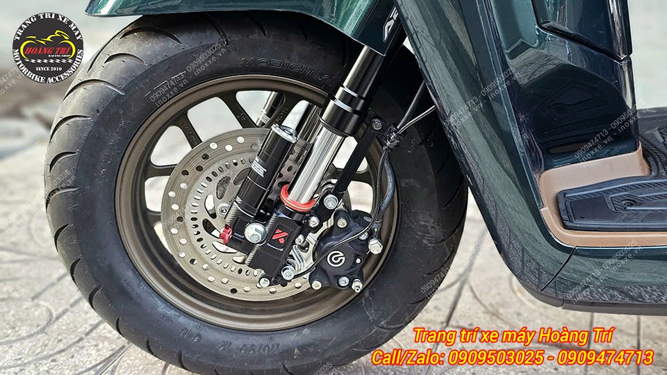 Phuộc độ cho xe Stylo 160 - Phuộc Upside Down KingHam