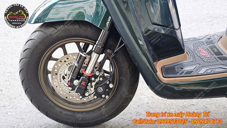 Phuộc độ cho xe Stylo 160 - Phuộc Upside Down KingHam